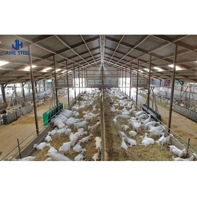 品質  Prefabricated Steel Structure Livestock Shed Height 2-10 Meters For Pig Farm House 工場