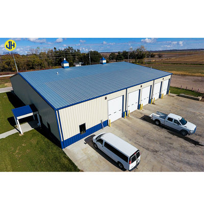 品質  Prefab Steel Structure Mmetal Garage Shed With Purlin C.Z Shape Steel Channel 工場