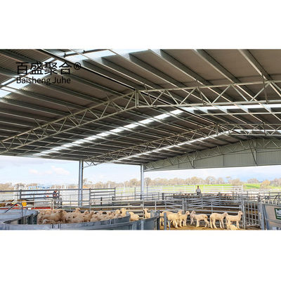 プリファブ 鉄鋼 構造 羊棚 農場 建築 設計 低炭素鋼 Q235