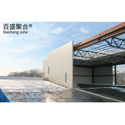 プレファブ 倉庫 屋根の構造設計とボルト接続の鋼筋構造ワークショップ