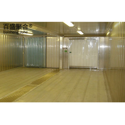 波紋鋼板の屋根 ウォークイン 深冷凍庫 海産物の貯蔵のための冷室