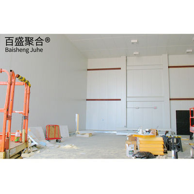 プリファブ ワークショップ 冷蔵庫 倉庫 C/Z ガルバネス 鉄鋼 パーリング 建設