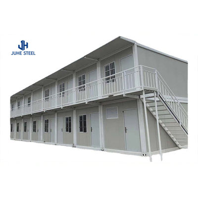 鋼製のシャシ 18mm MGO板 15mm ビニール床付きのコンテナ住宅