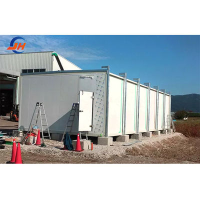 標準 AiSi Q235B/Q345B 低炭素鋼製のプレファブハウス 鋼筋構造工房