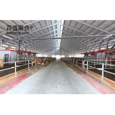 アルミ合金窓とQ345製製鋼牛飼育場