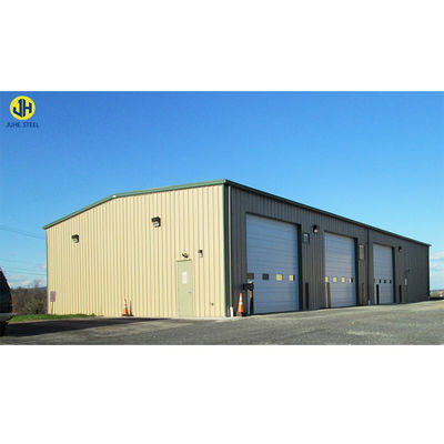 ISO9001 2008/CE/BV 認定 大型工業ホールワークショップのための金属フレーム建設