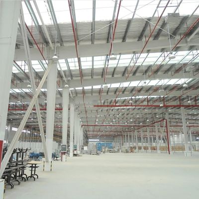 製造済み鋼鉄構造 商用・農業用 倉庫 建設材料