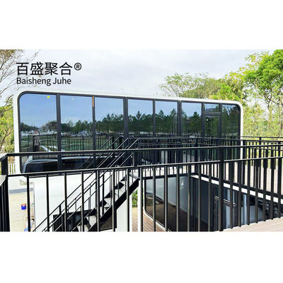 ヴィラ 20ft 40ft 屋外 現代 人気 プリファブ ハウス ミニ ハウス モバイル ワーク ハウス オフィス ポッド アップル キャビン