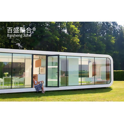 ヴィラ 20ft 40ft 屋外 現代 人気 プリファブ ハウス ミニ ハウス モバイル ワーク ハウス オフィス ポッド アップル キャビン