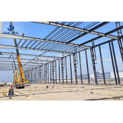 固体H形鋼梁 主枠 急速な設置 鉄構造 倉庫 建物