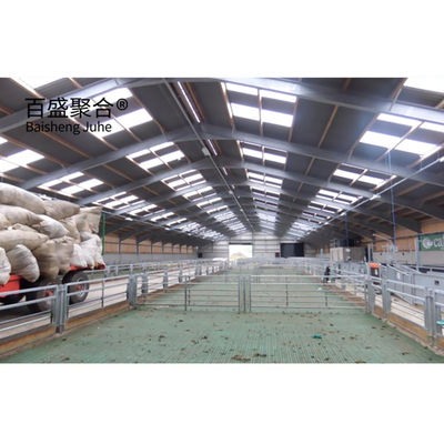 Q235 低炭素鋼 重量 予備設計 羊/牛棚 鉄製構造 農家 家 商業用 鶏家