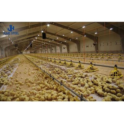 ホットディップ ブロイラー 鶏 鶏屋敷の建設のための鋼鉄構造