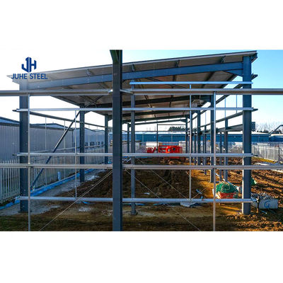 スタイリッシュ・プレファブリケーション・メタル・ビルドの建設を容易にする鋼筋構造工房