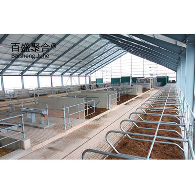 アルミアルloy Window Prefabricated Warehouse 鉄筋ビームのための農場