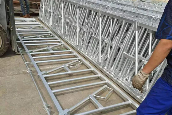 アルミアルloy Window Prefabricated Warehouse 鉄筋ビームのための農場