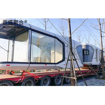 2023 アルミ宇宙カプセル モバイル統合ハウス トランスポートとロード 特別出荷