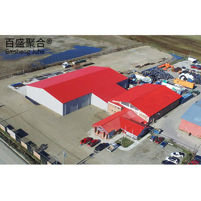 Q235/Q235B/Q355/Q355Bの軽鋼構造フレームを持つ製鉄倉庫