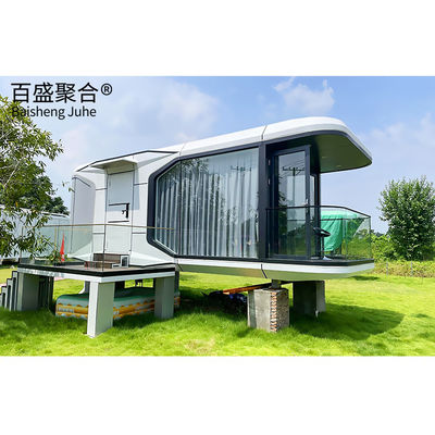 パーソナライズされたカラー組み合わせの移動宇宙カプセルハウス
