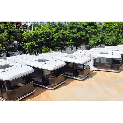 パーソナライズされたカラー組み合わせの移動宇宙カプセルハウス