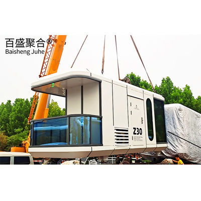 モダンなモジュール型宇宙カプセルハウス