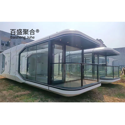 景観装飾 2階建てのモジュール型住宅 3ベッドルームのプリファブ住宅