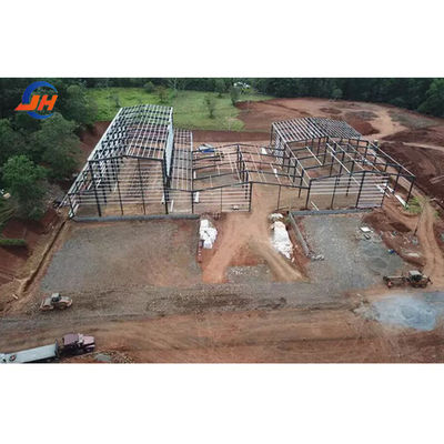 鉄製建築 鋼製構造 シェード 工場 広範囲建築