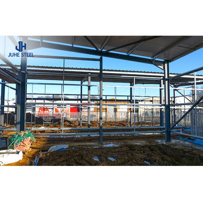 工業建築物 重鋼構造管とHビーム