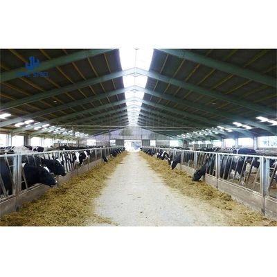 Q235 Q355 材料 牛飼料屋 折りたたみ加工のための鉄筋構造とフレーム部品