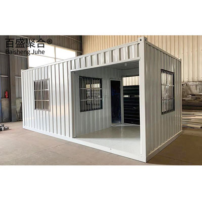 鋼筋構造 折りたたみ可能な移動型プラスチック移動型強化住宅のためのプリファブリックフレーム