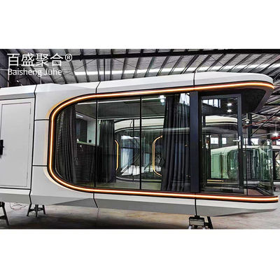 輸送と荷物 シンプル 20フィート フラットパック コンテナハウス 宇宙カプセル生活