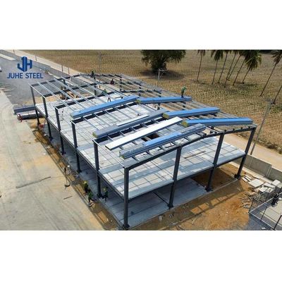 Q235B アルミニウム合金窓 実用的な鋼鉄構造 建築物 長距離グリッド構造