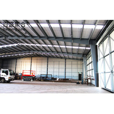 Q235 Q355B級の鋼鉄構造物を持つ風耐性のある前作製の広範囲建築物