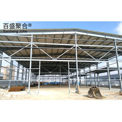 カスタマイズ可能な許容度 ±1% Q235/Q235B/Q355/Q355B プリファブリック鋼製倉庫ビル