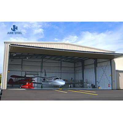 シングル・シート・スチール・屋根 プリファブ モジュラー・スチール・ストラクチャー 飛行機・ハンガー