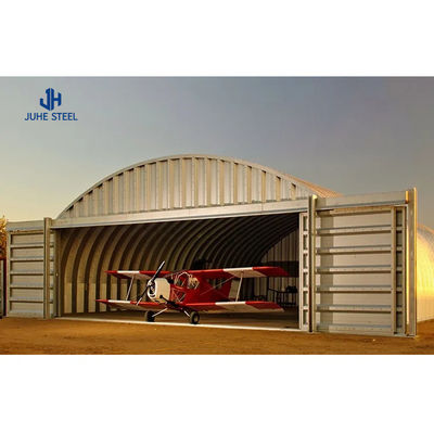 Q235B/Q345B 低炭素鋼 ハンガーショップ 鉄鋼ビル建設のためのフレーム設計