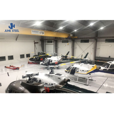 塗装された鋼鉄構造 飛行機 ハンガー シェード スペースフレーム 航空機 ハンガー 屋根