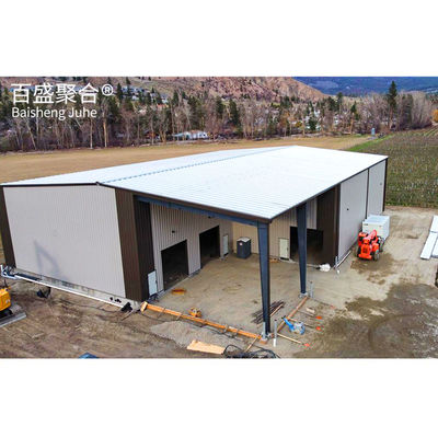 軽鋼構造枠 メタルヘイン 貯蔵 農場