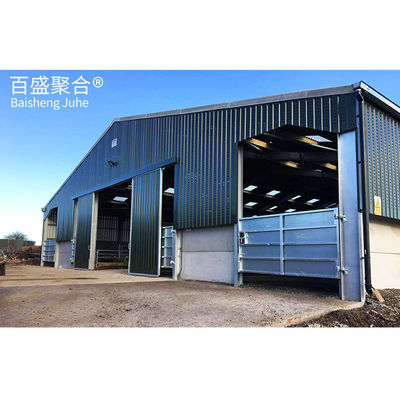 建築物における家禽屋工業設計のためのプリファブ鋼構造物