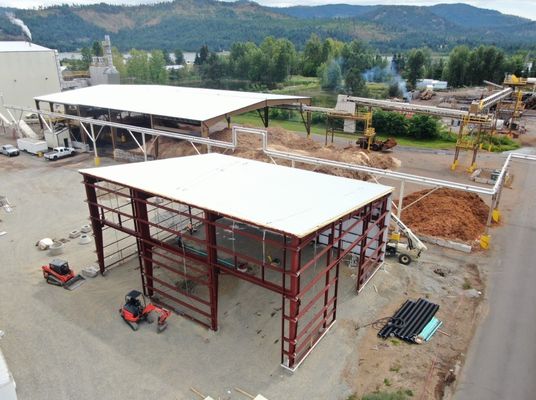 プリファブ素材 金属建築物 キット 鋼筋構造 倉庫 CAD 図面設計