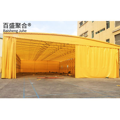 倉庫 収納 簡単 柔軟な設計の手動式 巨大 望遠鏡式 スライディングシェード