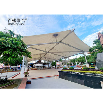 800-1300GSM PVCコーティング織物 建築用膜 伸縮膜 シェード構造
