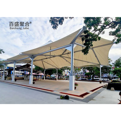 80n カーボン構造 鋼筋枠 防水 拉伸 布 傘 屋根カバー