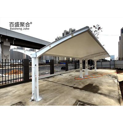鉄筋 プリファブ 金属コンテナ カーポート 熱処理された工業シェードのための建物