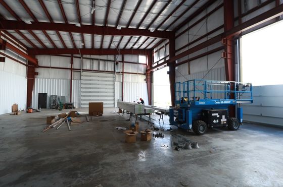ISO9001 2008/CE/BV 認定 2階建ての鉄棚構造設計