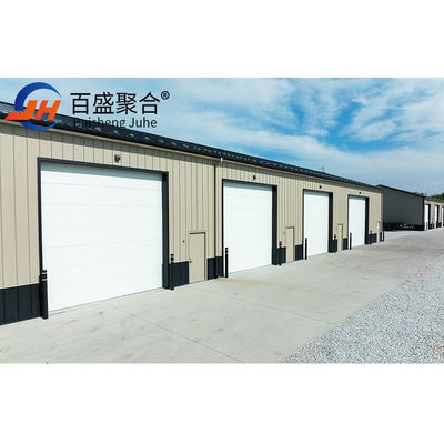 ASTM 標準 パーソナライズされた小スペースフレーム プレファブ 軽量鋼構造 ガレージ