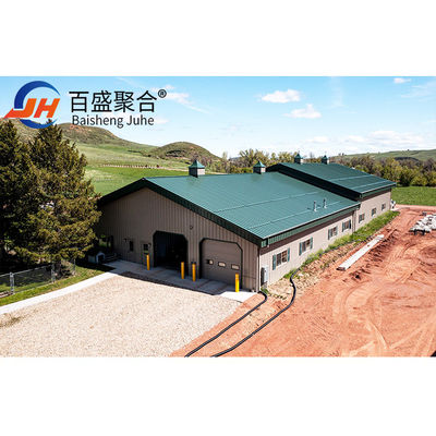 ASTM 標準 パーソナライズされた小スペースフレーム プレファブ 軽量鋼構造 ガレージ