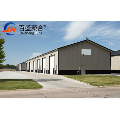 Q235B/Q345B低炭素鋼のための軽鋼構造枠工業鋼カーポート