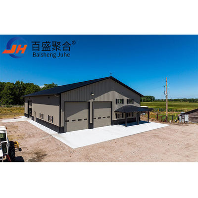 Q235B/Q345B低炭素鋼のための軽鋼構造枠工業鋼カーポート