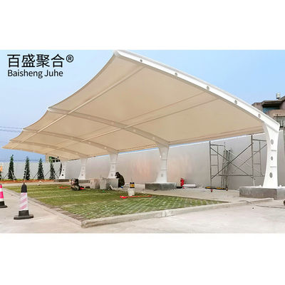 Mmbrane Fabric PVDF/PTFE セール仕上げ 鉄鋼 メタルカーポート