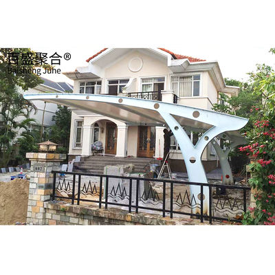 Mmbrane Fabric PVDF/PTFE セール仕上げ 鉄鋼 メタルカーポート